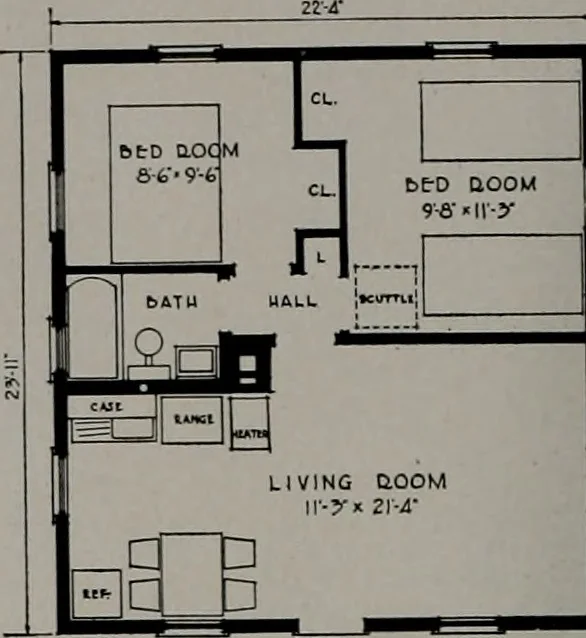 An illustration from Architect and engineer, 1905, leaf 119