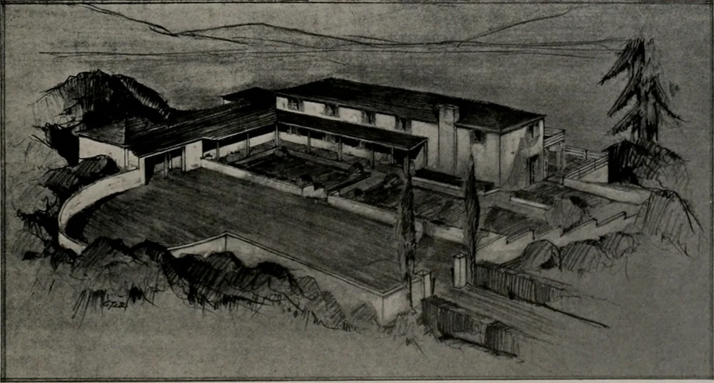 An illustration from Architect and engineer, 1905, leaf 16