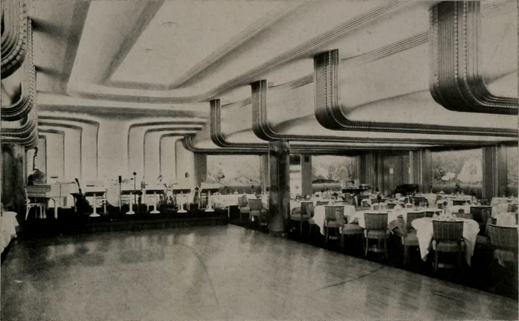 An illustration from Architect and engineer, 1905, leaf 168