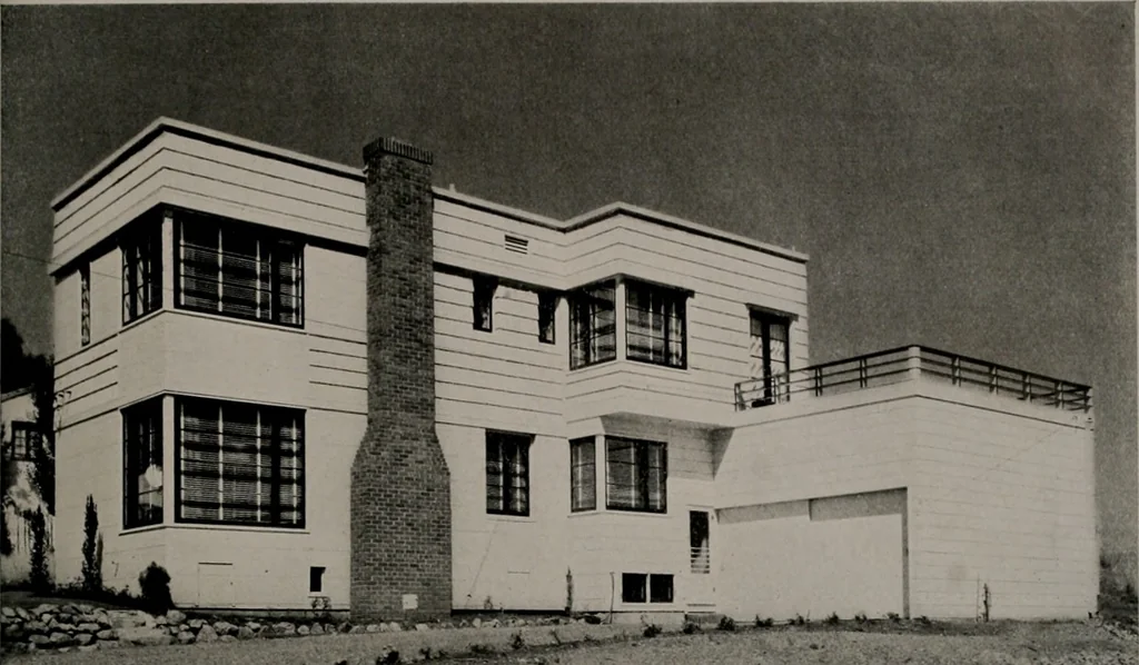 An illustration from Architect and engineer, 1905, leaf 188