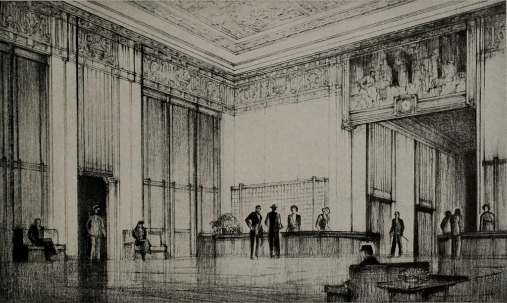 An illustration from Architect and engineer, 1905, leaf 248