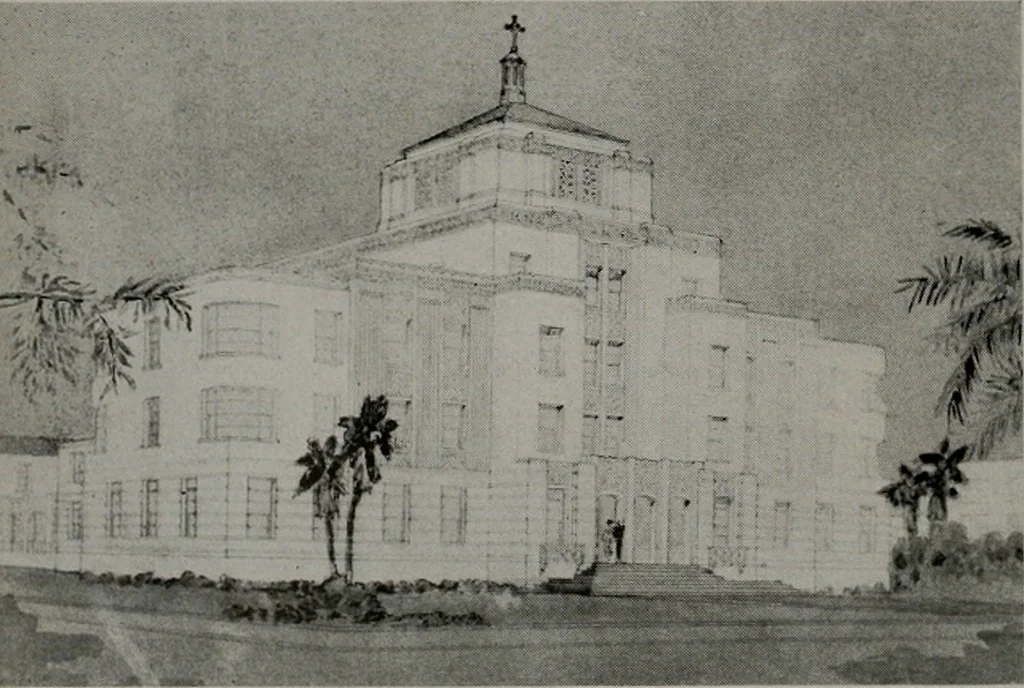 An illustration from Architect and engineer, 1905, leaf 249