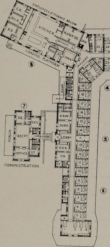 An illustration from Architect and engineer, 1905, leaf 250