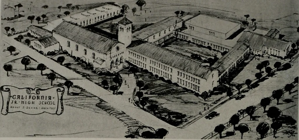 An illustration from Architect and engineer, 1905, leaf 253