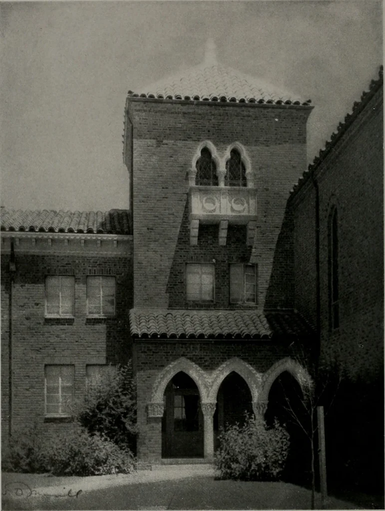 An illustration from Architect and engineer, 1905, leaf 255