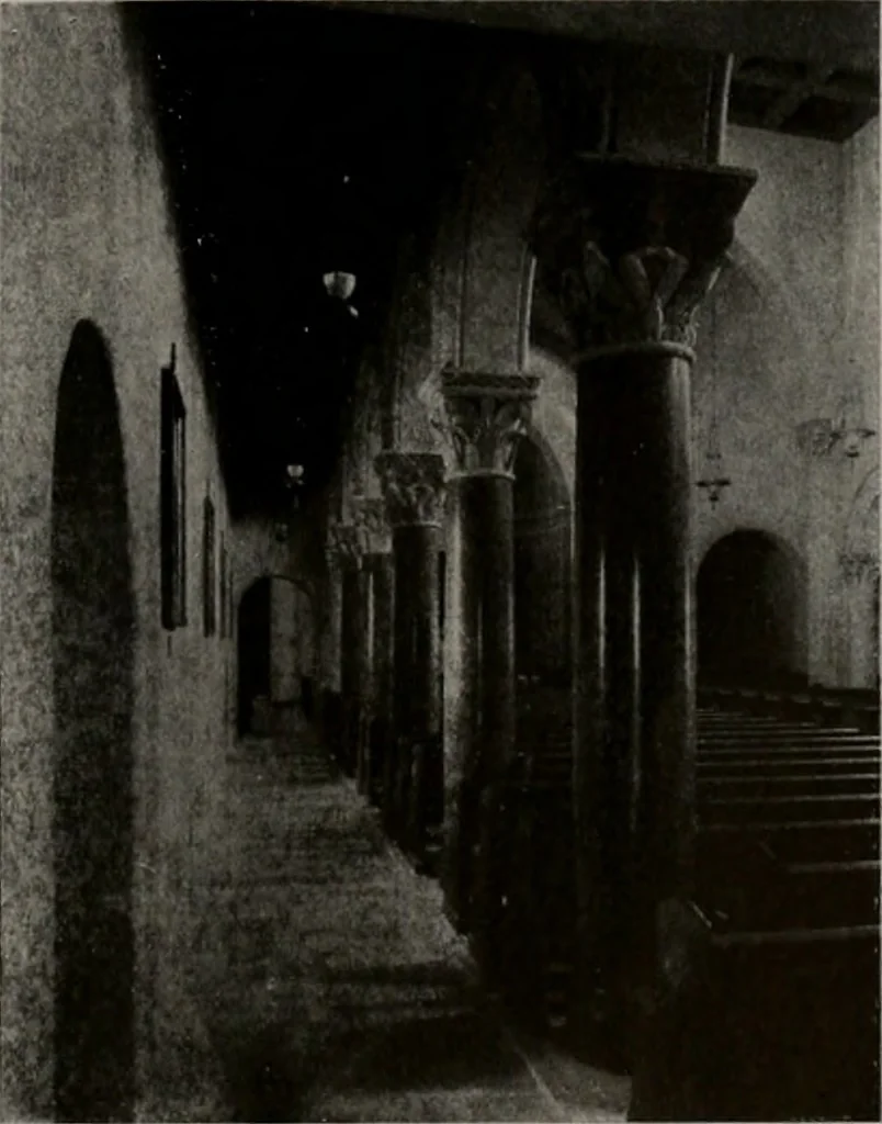 An illustration from Architect and engineer, 1905, leaf 258