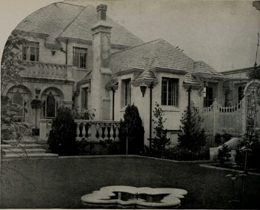 An illustration from Architect and engineer, 1905, leaf 315