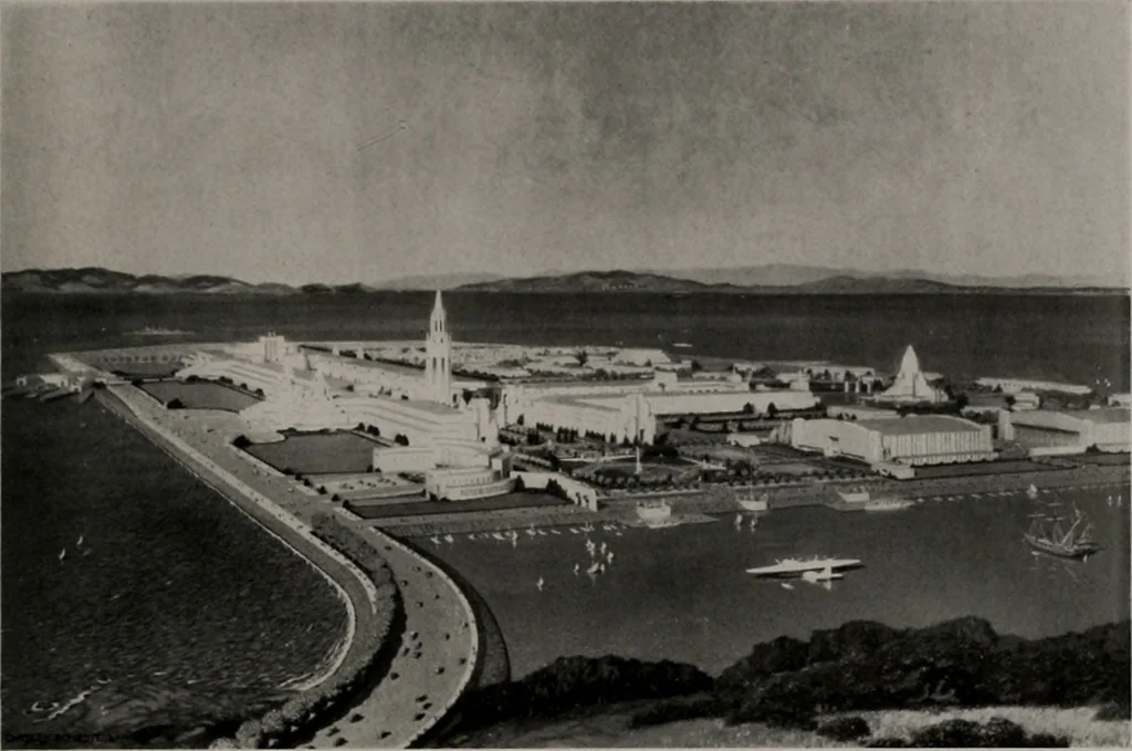An illustration from Architect and engineer, 1905, leaf 322