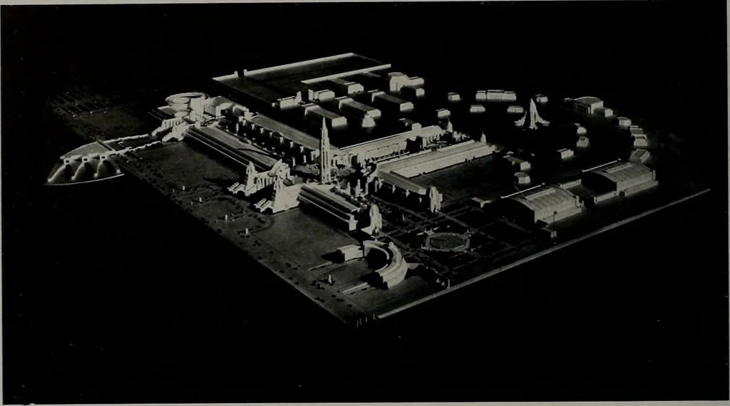 An illustration from Architect and engineer, 1905, leaf 323