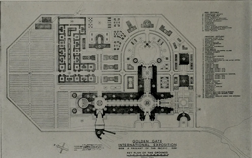 An illustration from Architect and engineer, 1905, leaf 323