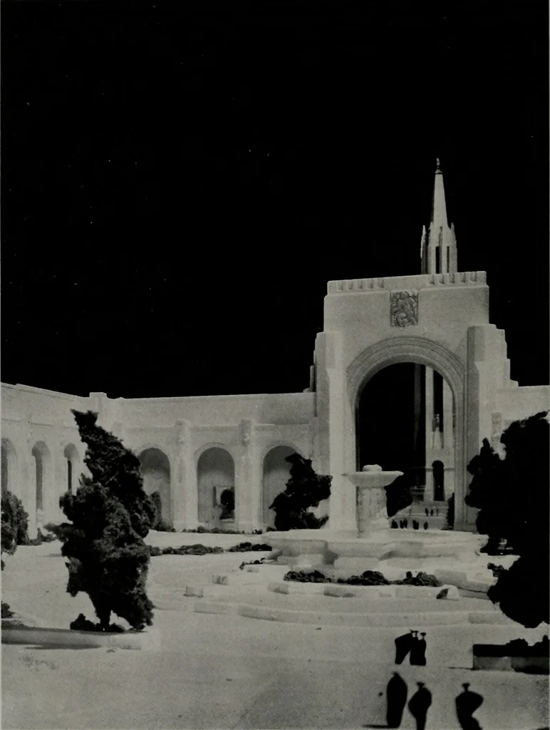 An illustration from Architect and engineer, 1905, leaf 325