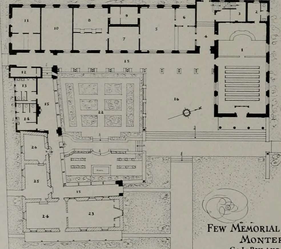 An illustration from Architect and engineer, 1905, leaf 33