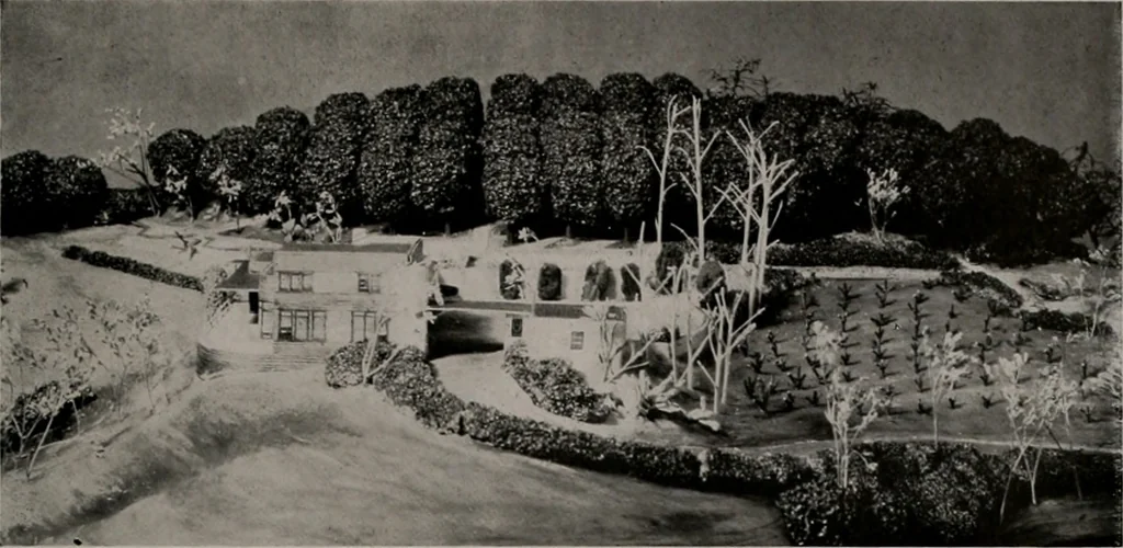 An illustration from Architect and engineer, 1905, leaf 402