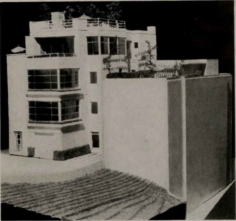 An illustration from Architect and engineer, 1905, leaf 406