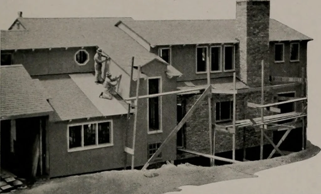 An illustration from Architect and engineer, 1905, leaf 452