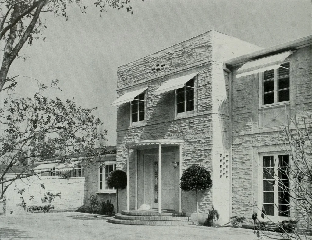 An illustration from Architect and engineer, 1905, leaf 107