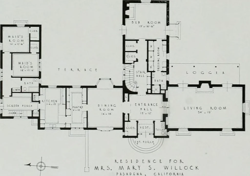 An illustration from Architect and engineer, 1905, leaf 107