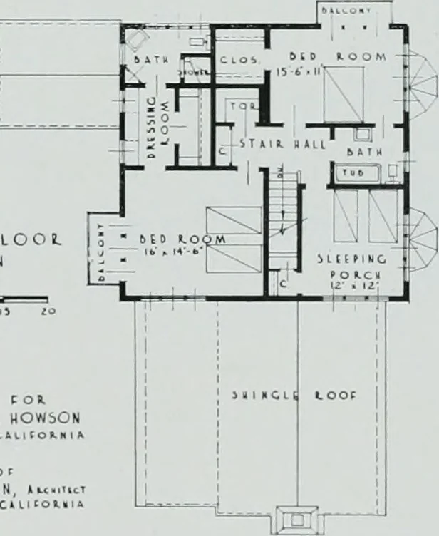 An illustration from Architect and engineer, 1905, leaf 112