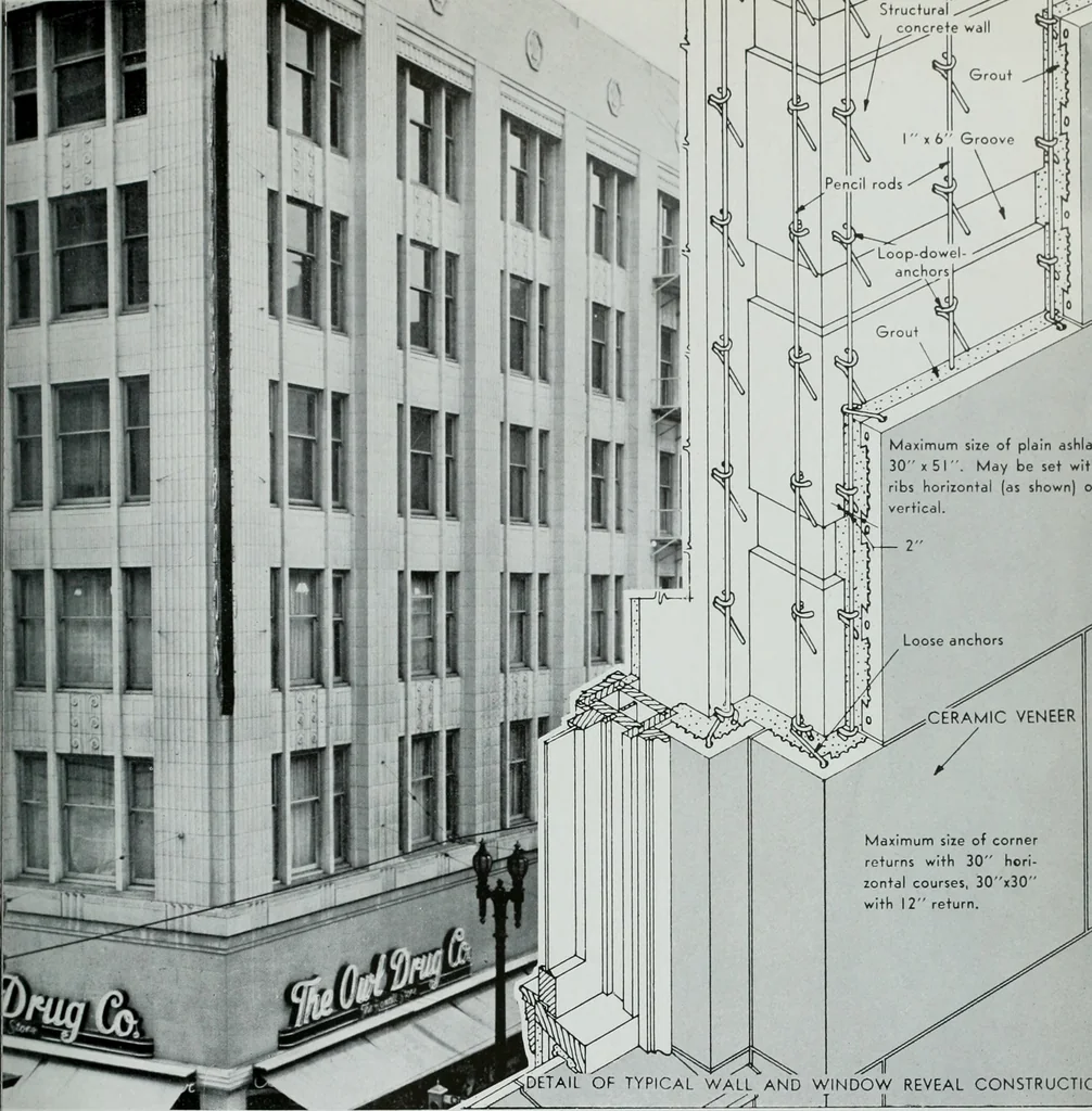 An illustration from Architect and engineer, 1905, leaf 12