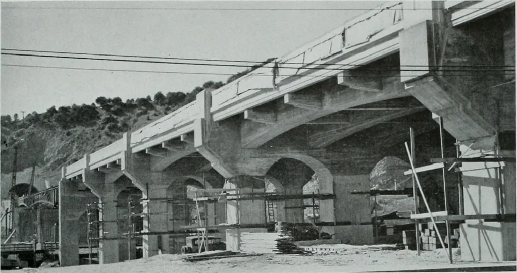 An illustration from Architect and engineer, 1905, leaf 128