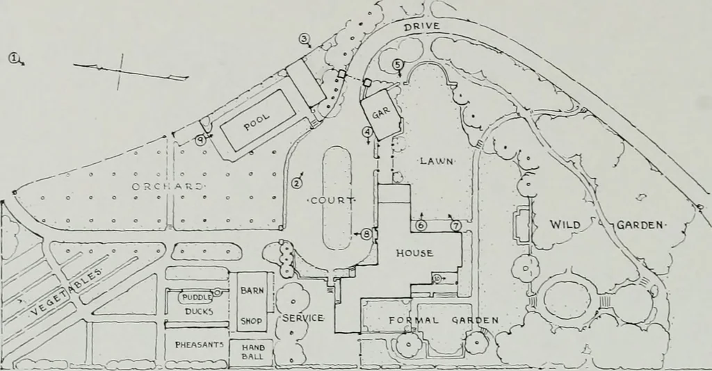 An illustration from Architect and engineer, 1905, leaf 167