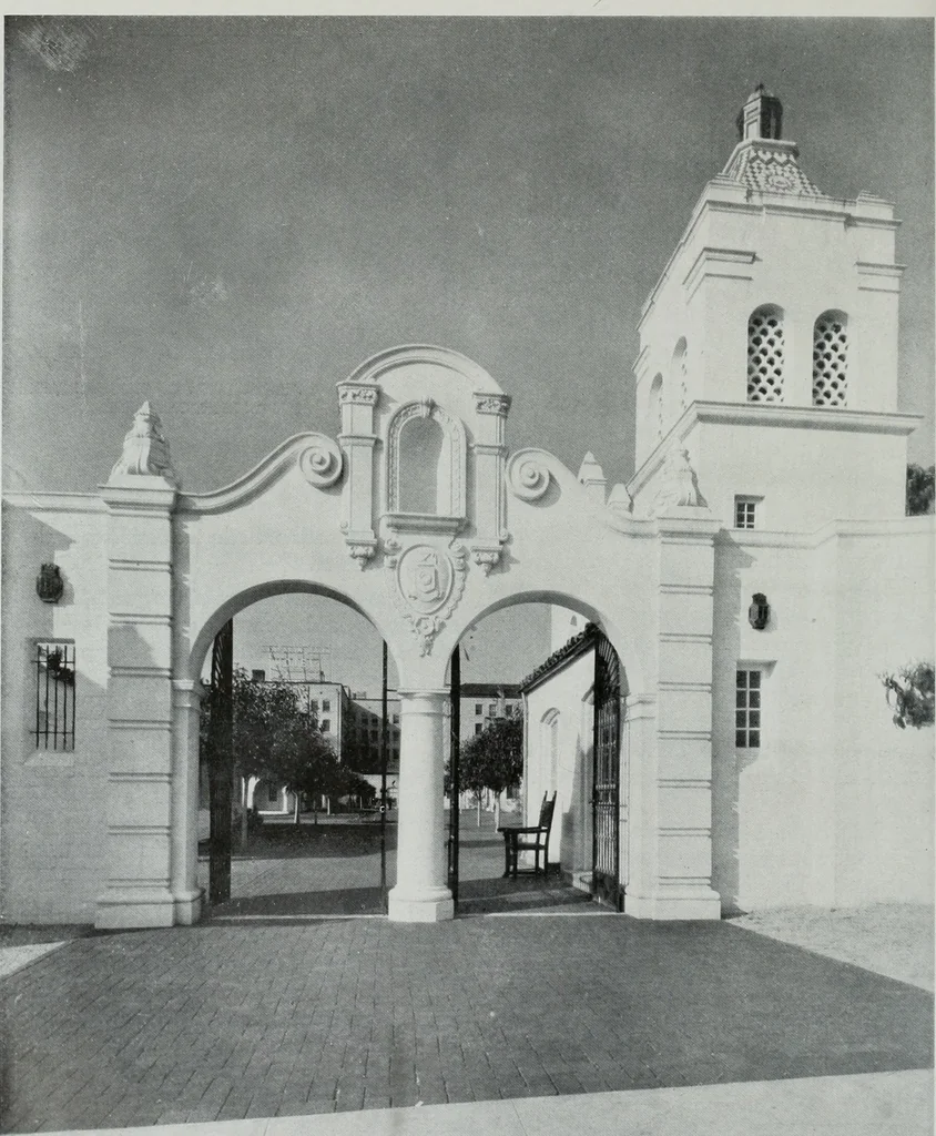 An illustration from Architect and engineer, 1905, leaf 179