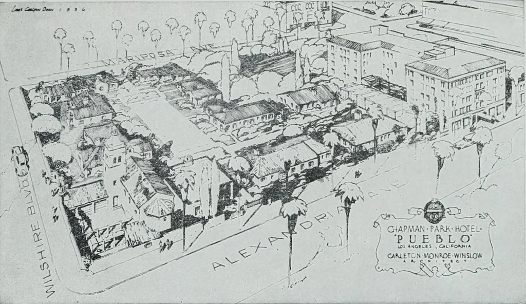 An illustration from Architect and engineer, 1905, leaf 180