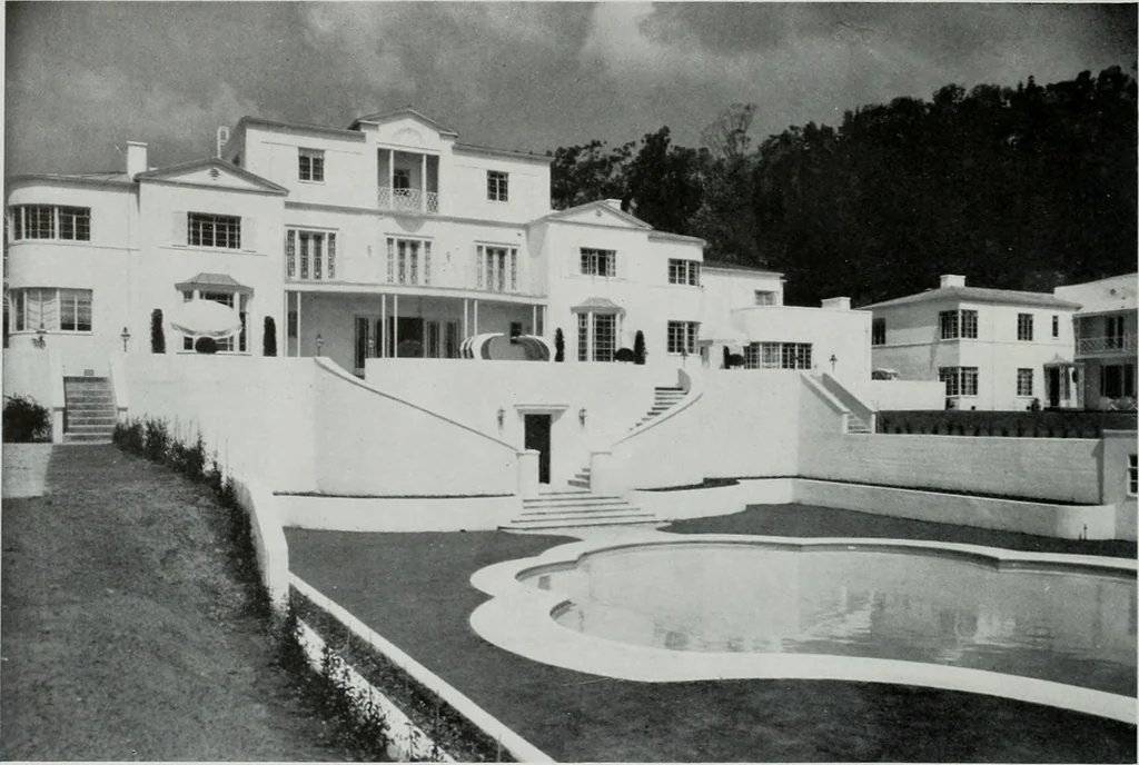 An illustration from Architect and engineer, 1905, leaf 191