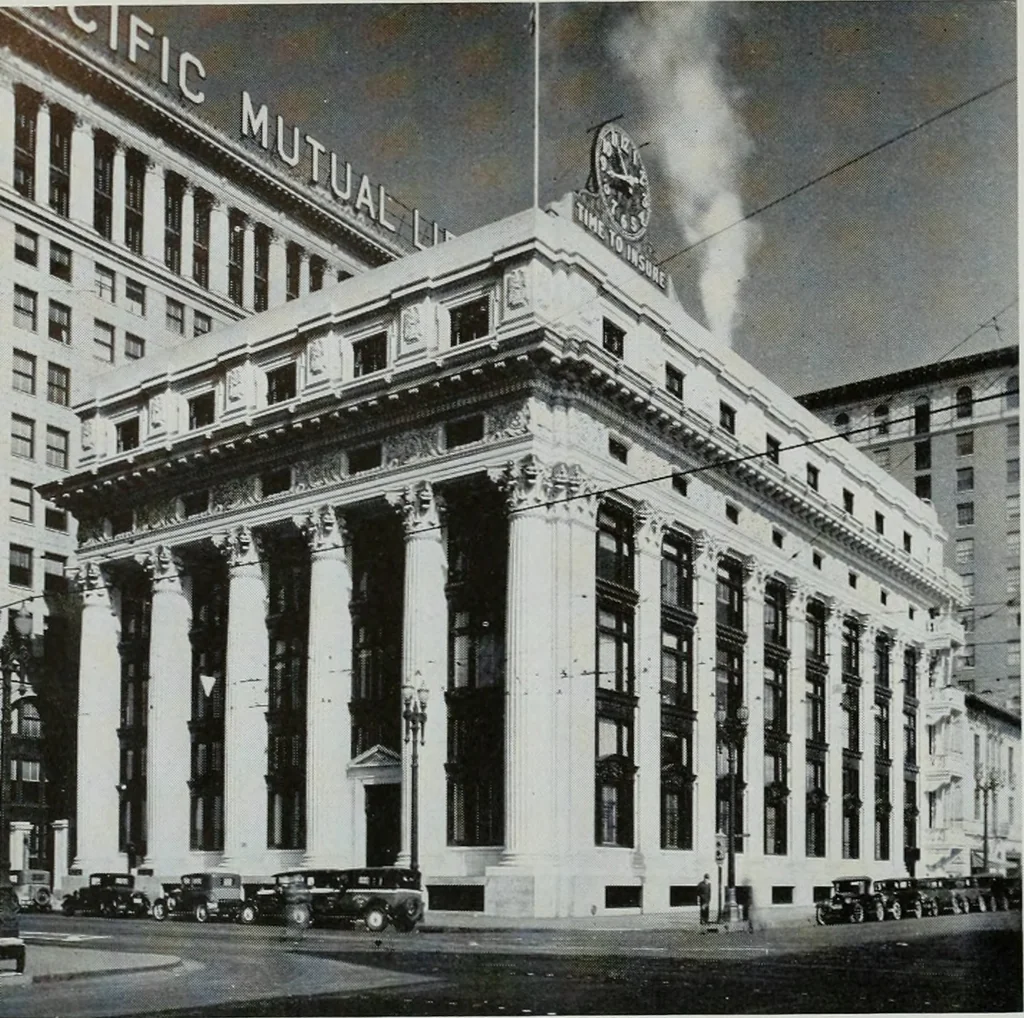 An illustration from Architect and engineer, 1905, leaf 193