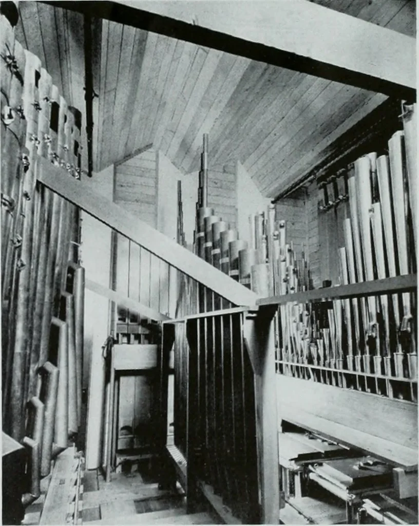 An illustration from Architect and engineer, 1905, leaf 196