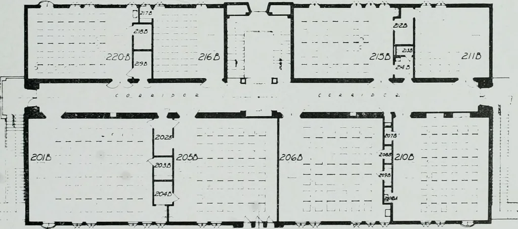 An illustration from Architect and engineer, 1905, leaf 250