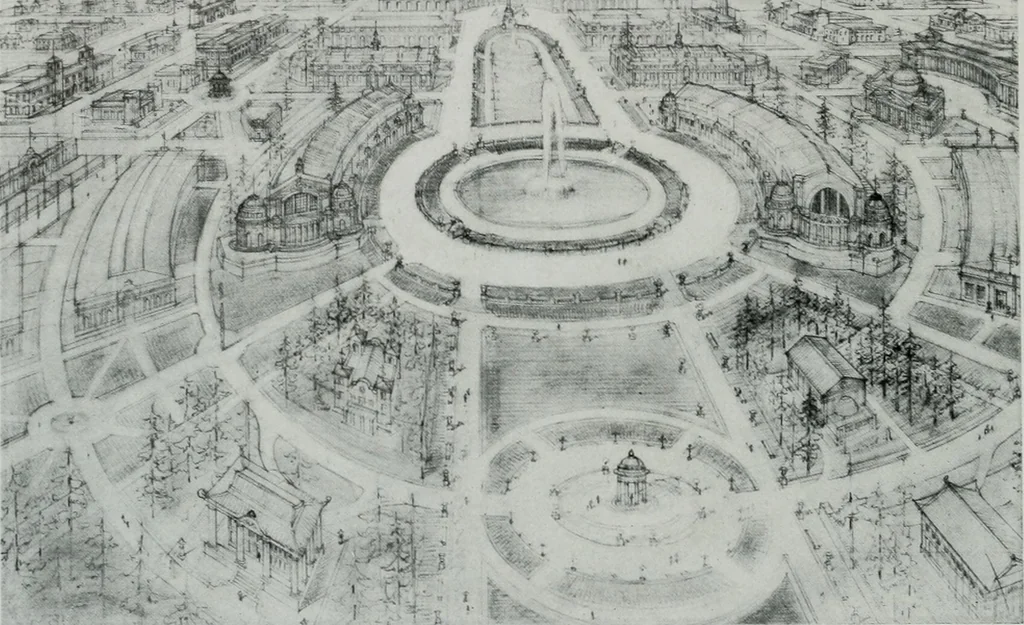 An illustration from Architect and engineer, 1905, leaf 259