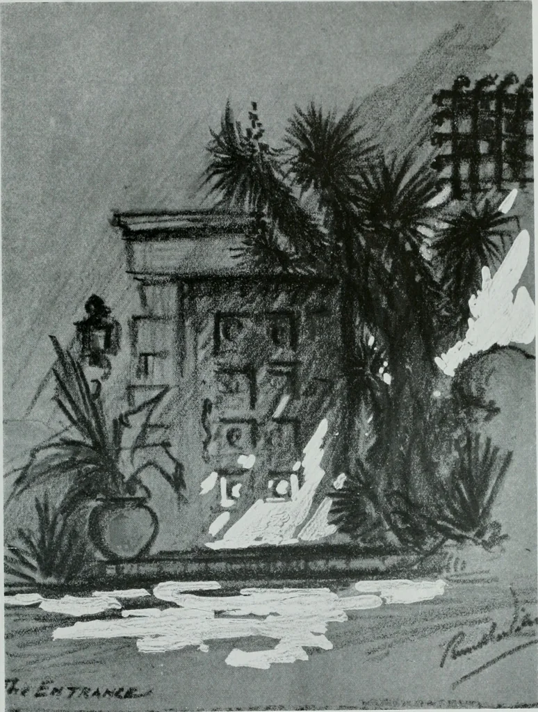 An illustration from Architect and engineer, 1905, leaf 30