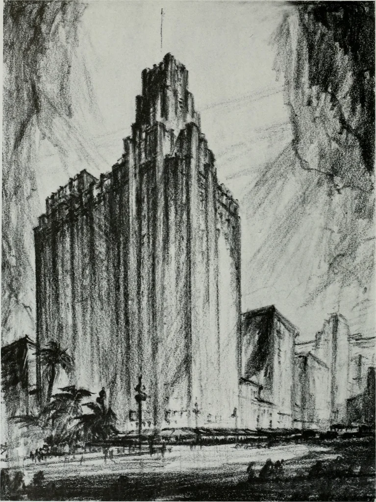 An illustration from Architect and engineer, 1905, leaf 31