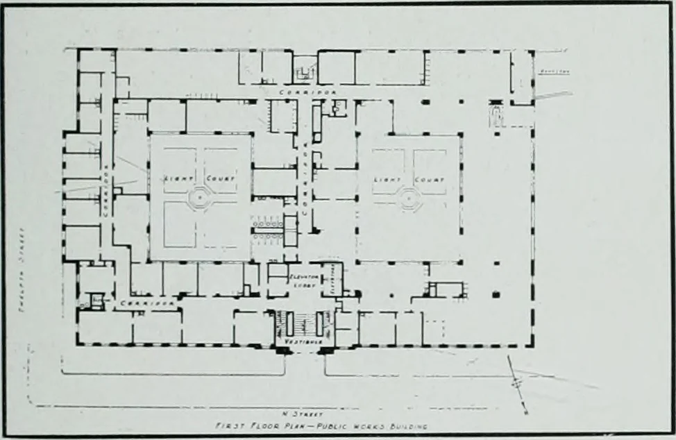 An illustration from Architect and engineer, 1905, leaf 336