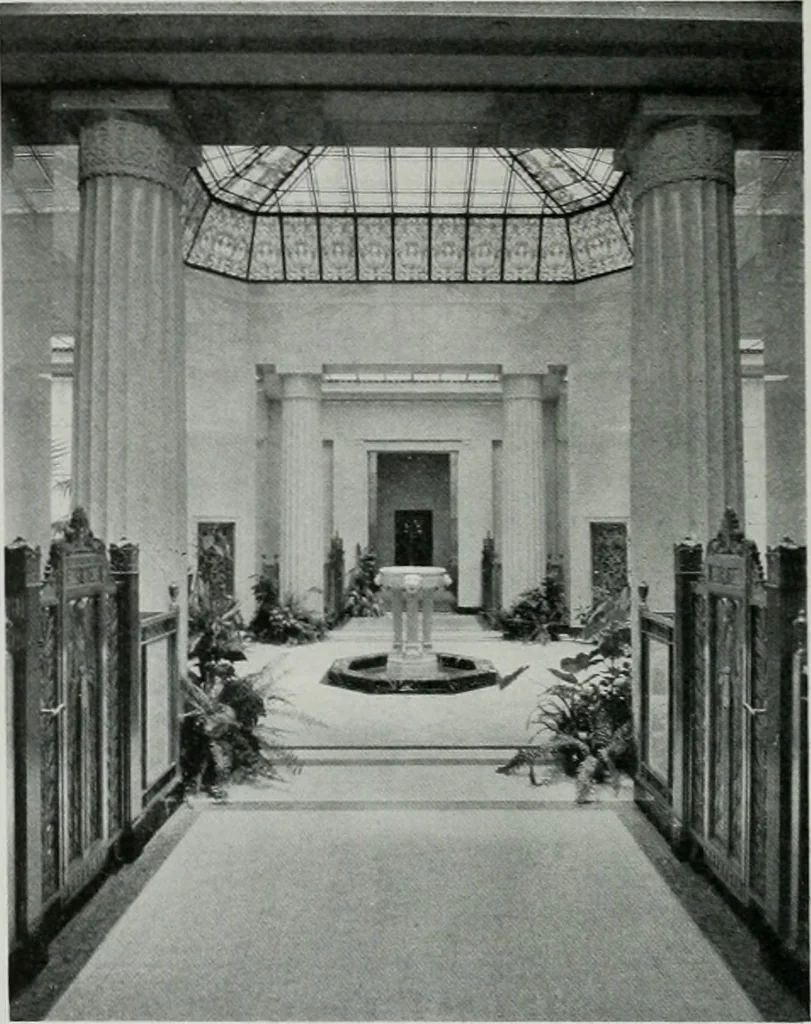 An illustration from Architect and engineer, 1905, leaf 345