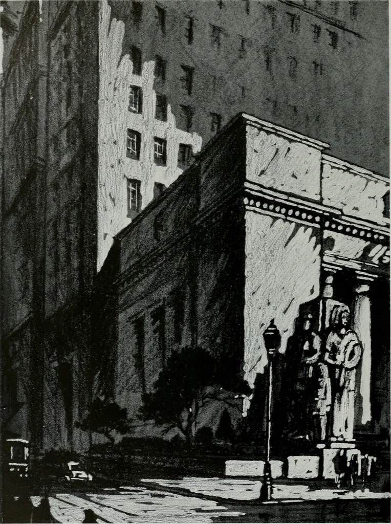 An illustration from Architect and engineer, 1905, leaf 35