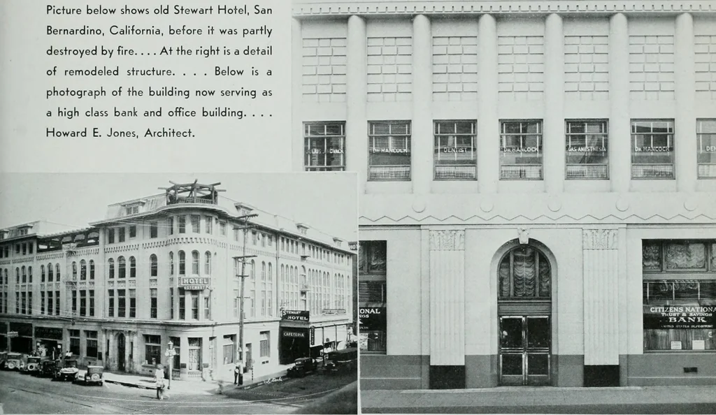 An illustration from Architect and engineer, 1905, leaf 354