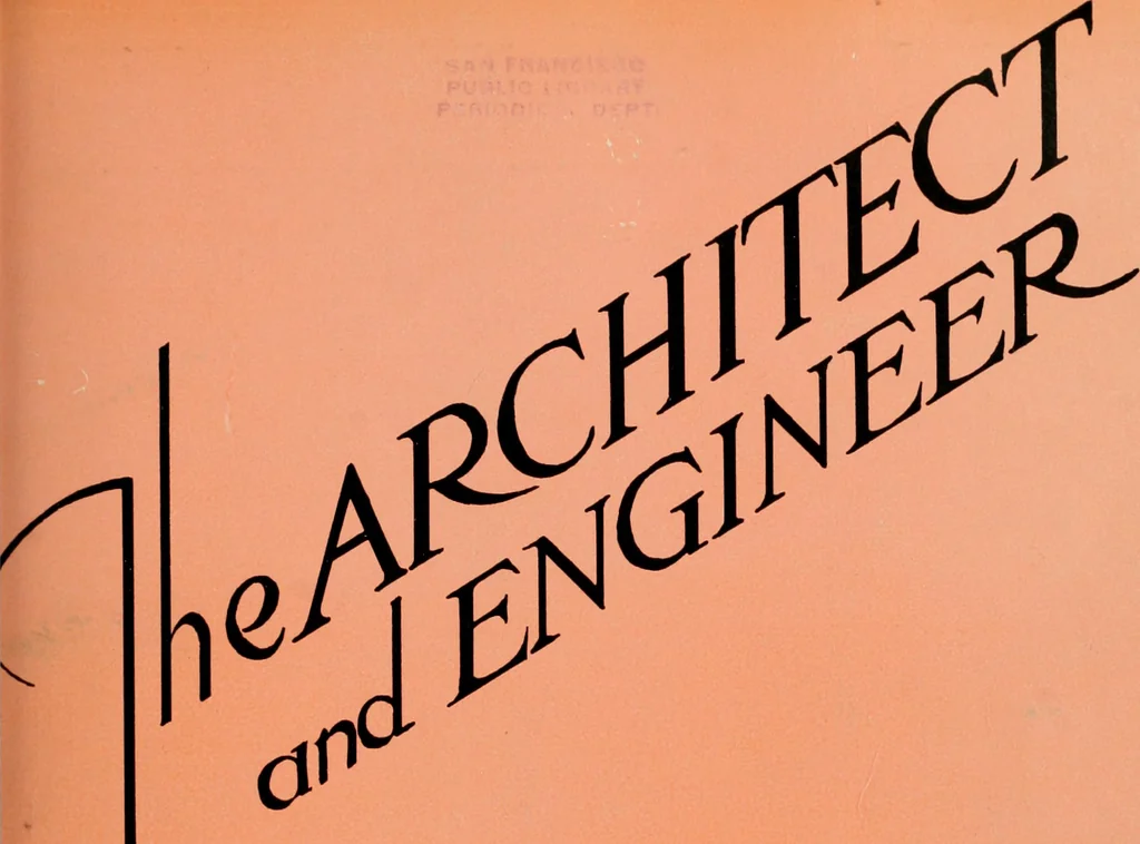 An illustration from Architect and engineer, 1905, leaf 396