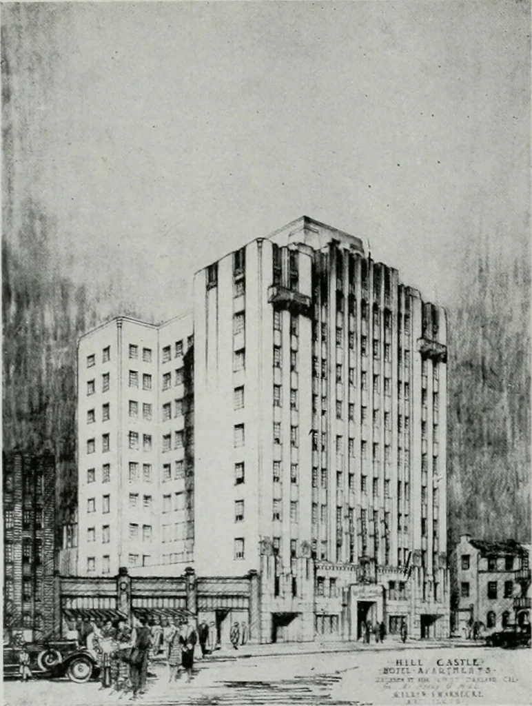 An illustration from Architect and engineer, 1905, leaf 409
