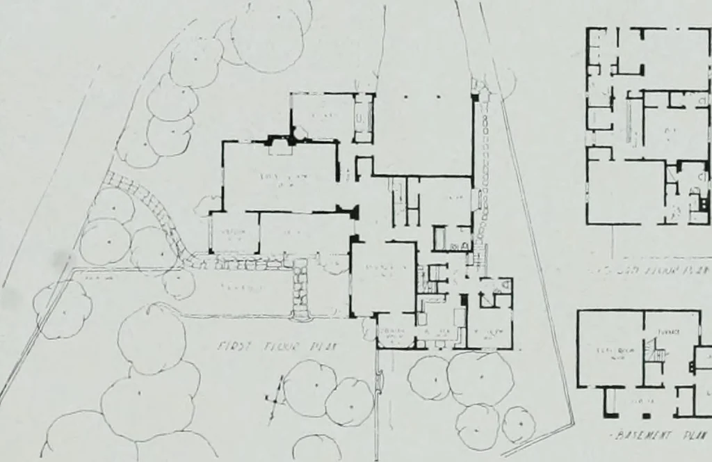 An illustration from Architect and engineer, 1905, leaf 416
