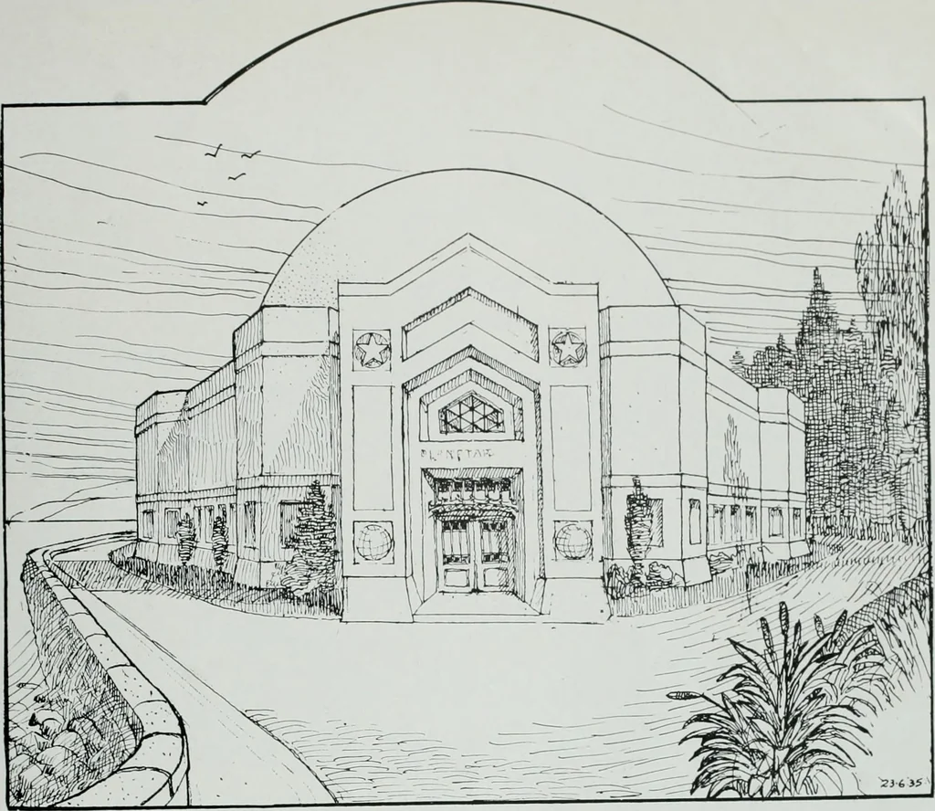 An illustration from Architect and engineer, 1905, leaf 42