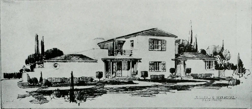 An illustration from Architect and engineer, 1905, leaf 420