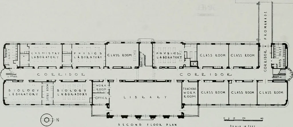 An illustration from Architect and engineer, 1905, leaf 93