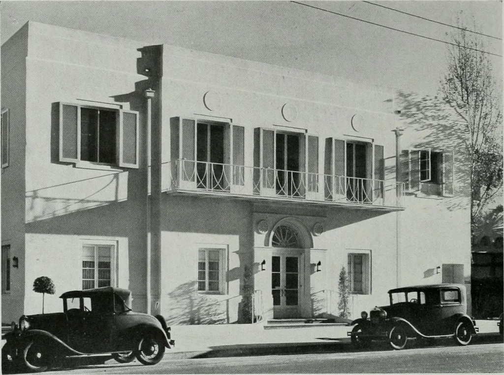 An illustration from Architect and engineer, 1905, leaf 99