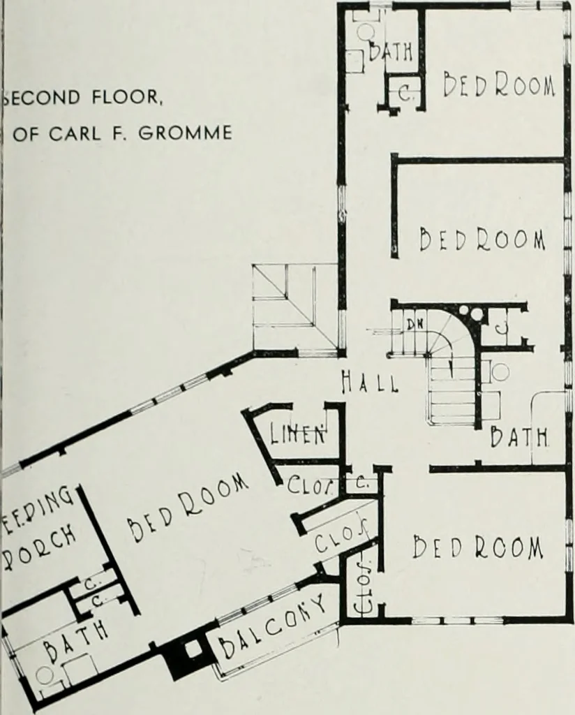 An illustration from Architect and engineer, 1905, leaf 104