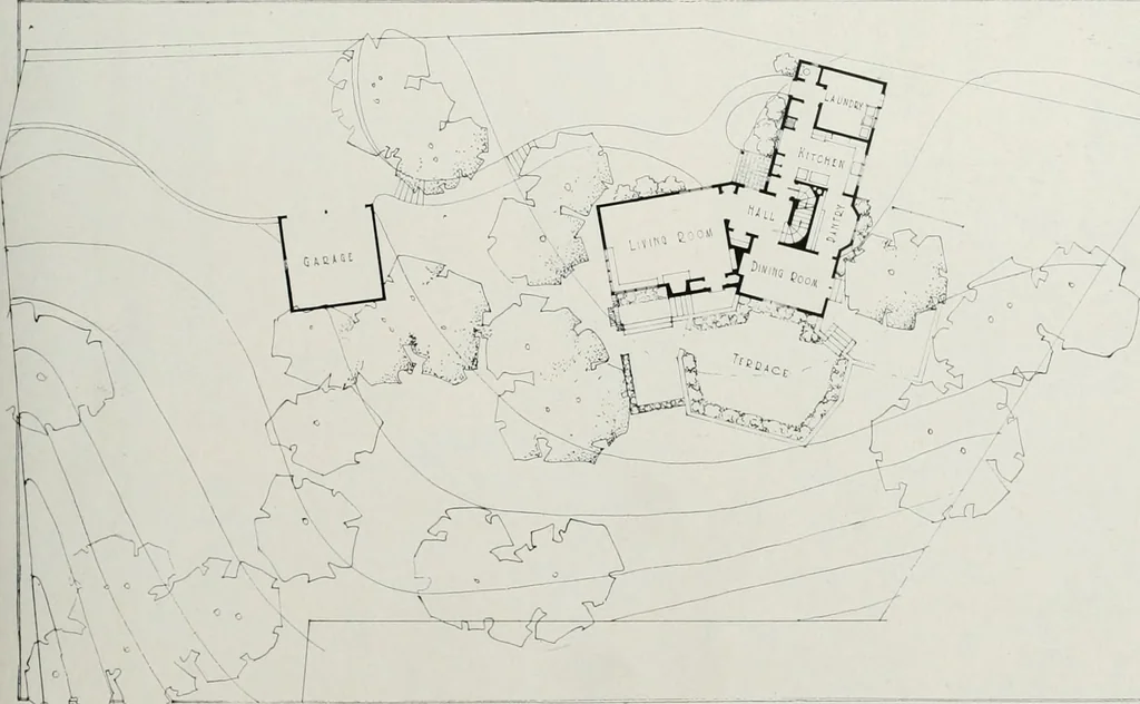 An illustration from Architect and engineer, 1905, leaf 104
