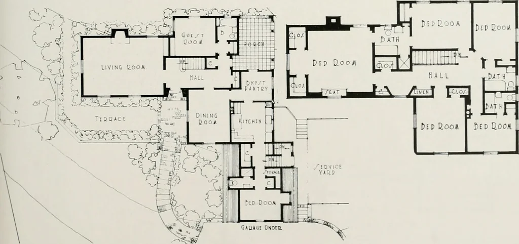 An illustration from Architect and engineer, 1905, leaf 108