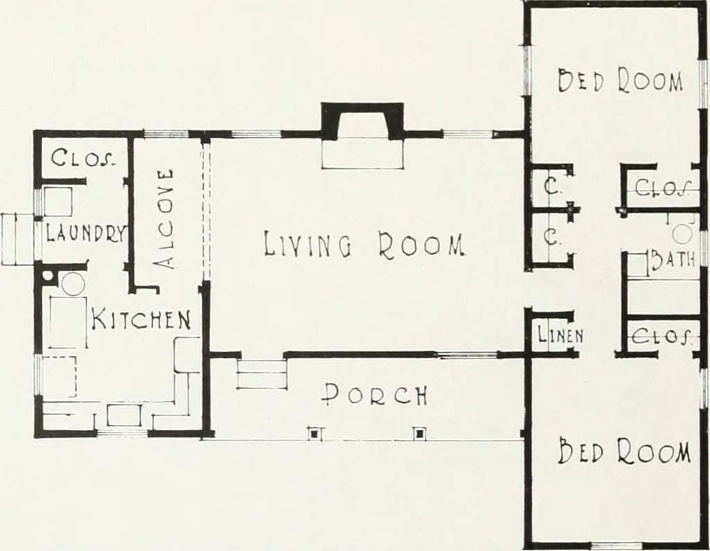 An illustration from Architect and engineer, 1905, leaf 109