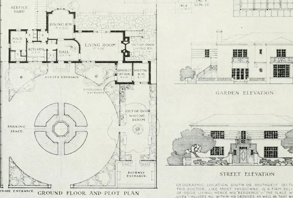 An illustration from Architect and engineer, 1905, leaf 123